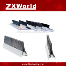 escalator bursh, safety double row skirt brush